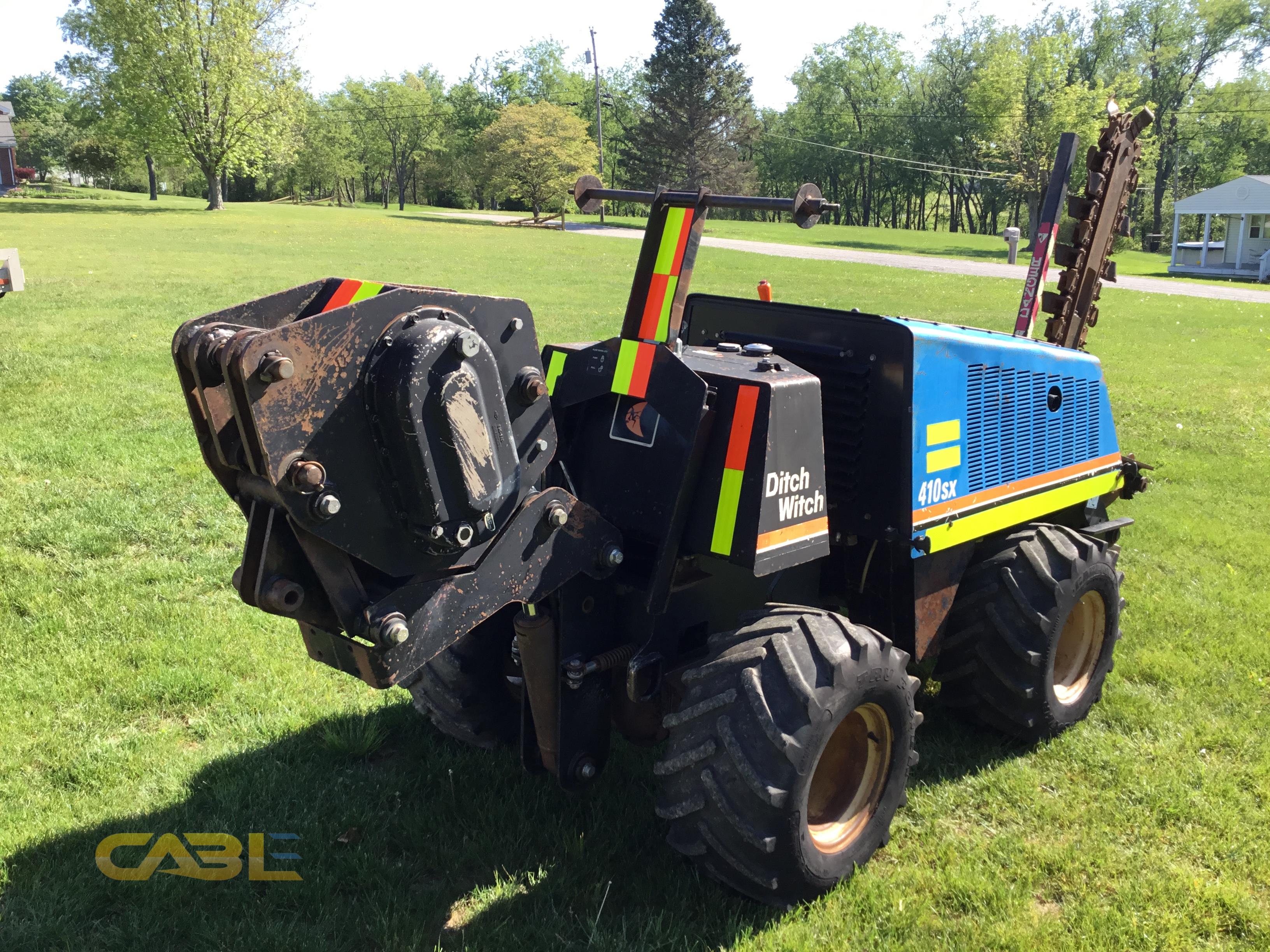 Pictures (Ditch Witch 410SX Trencher Vibratory Plow)