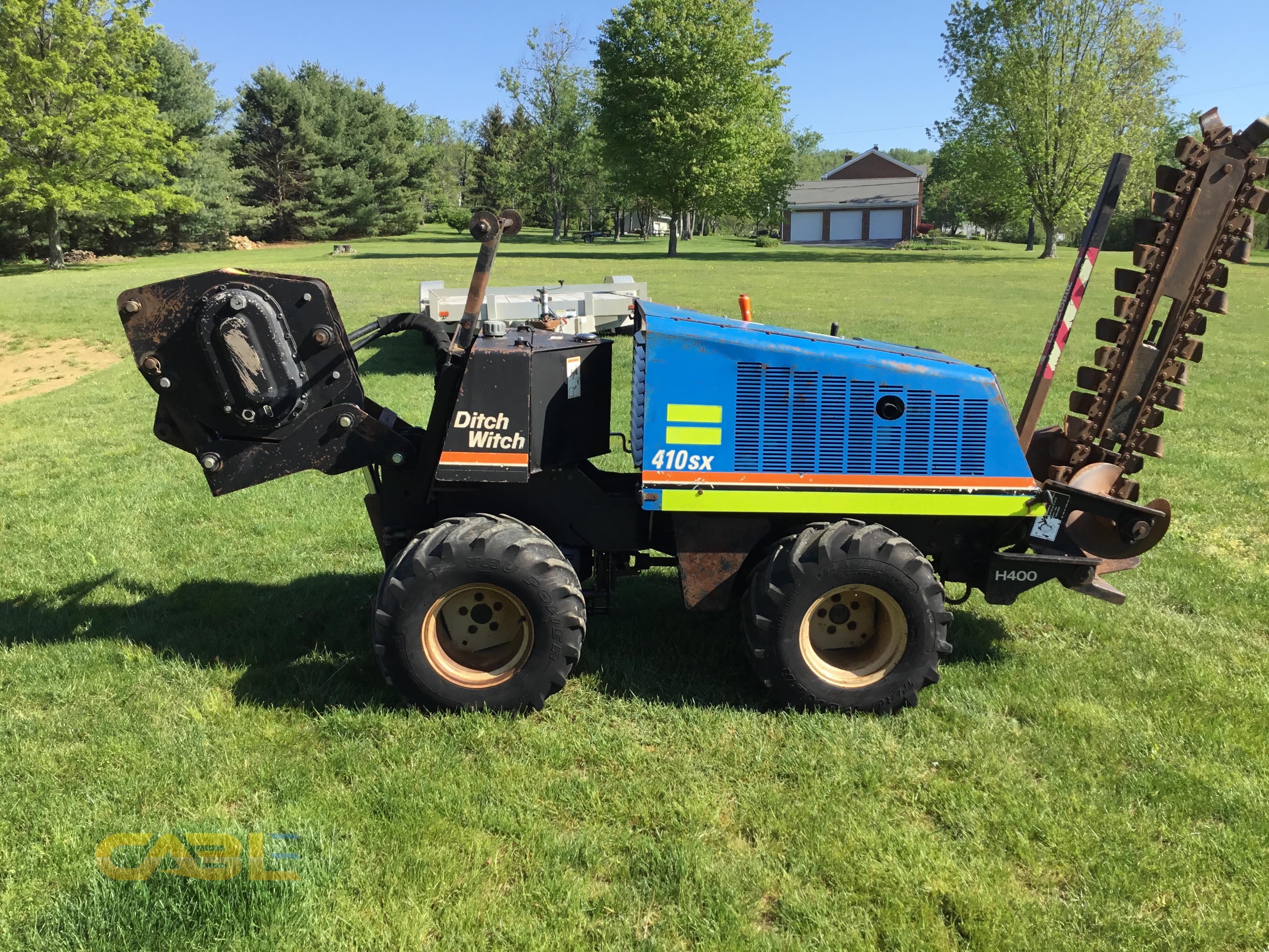 Pictures (Ditch Witch 410SX Trencher Vibratory Plow)
