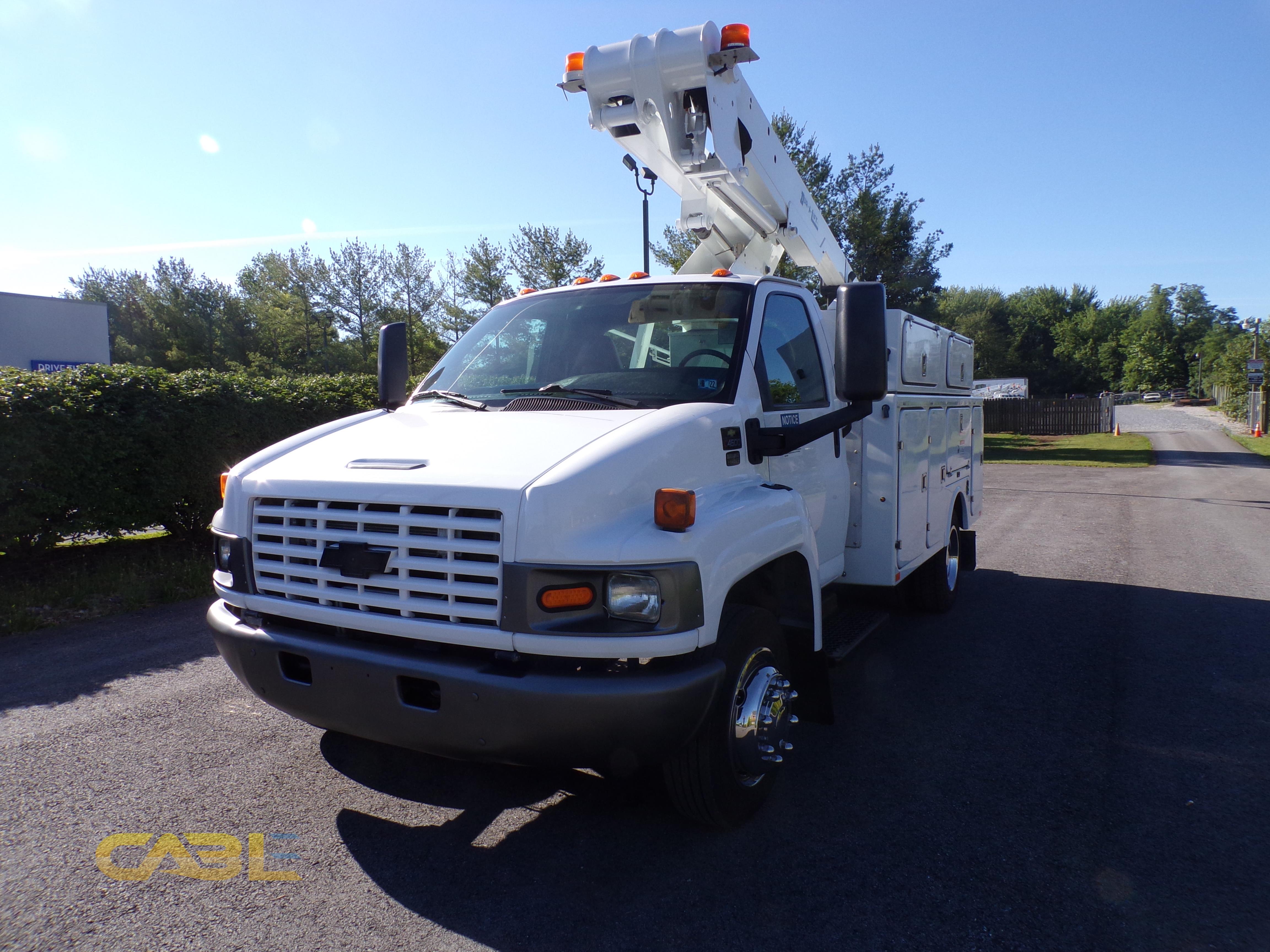 Refurbished 08 Chev C4500 Duramax Bucket Truck