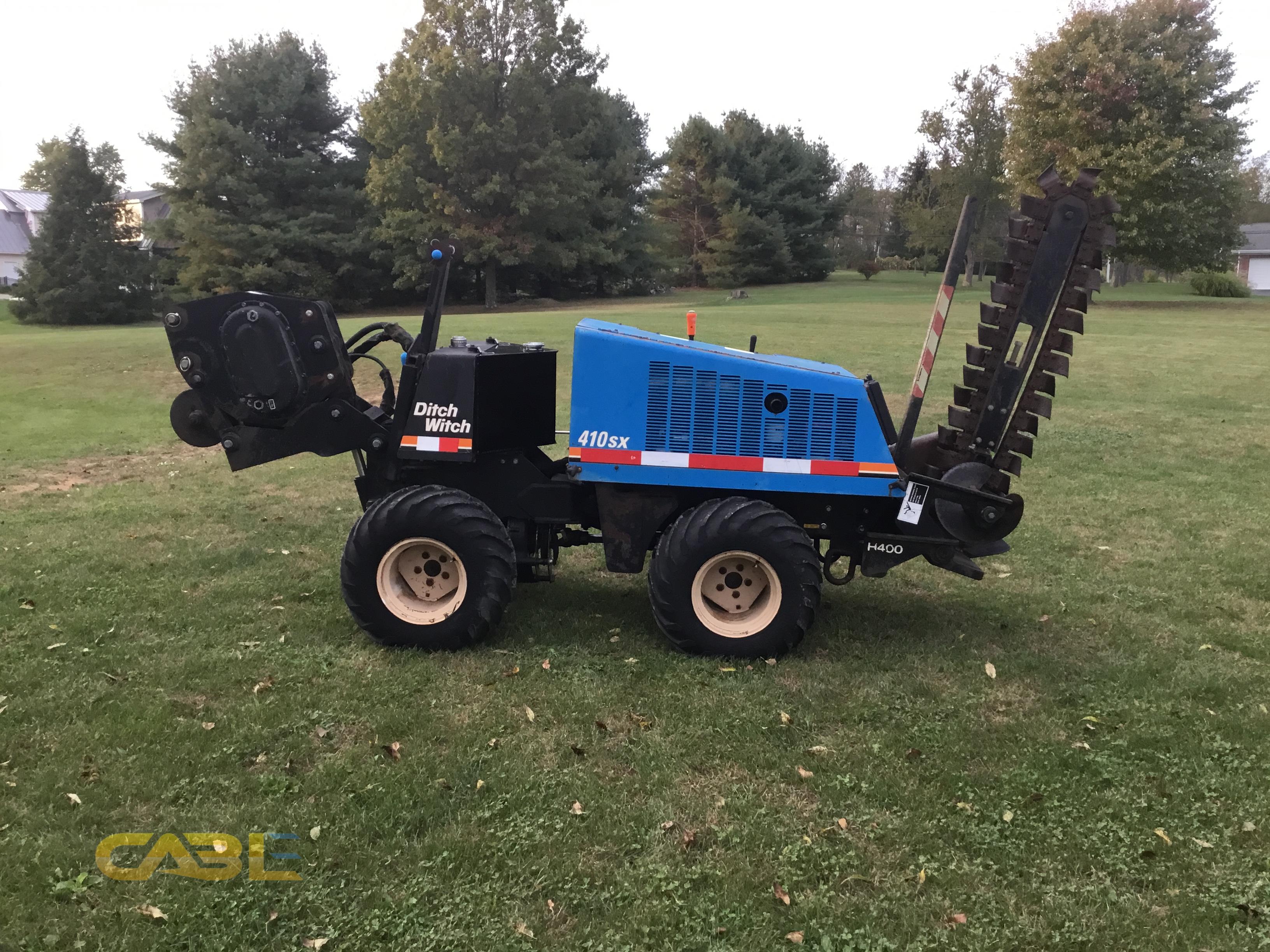 2001 Ditch Witch 410SX Trencher Vibratory Plow