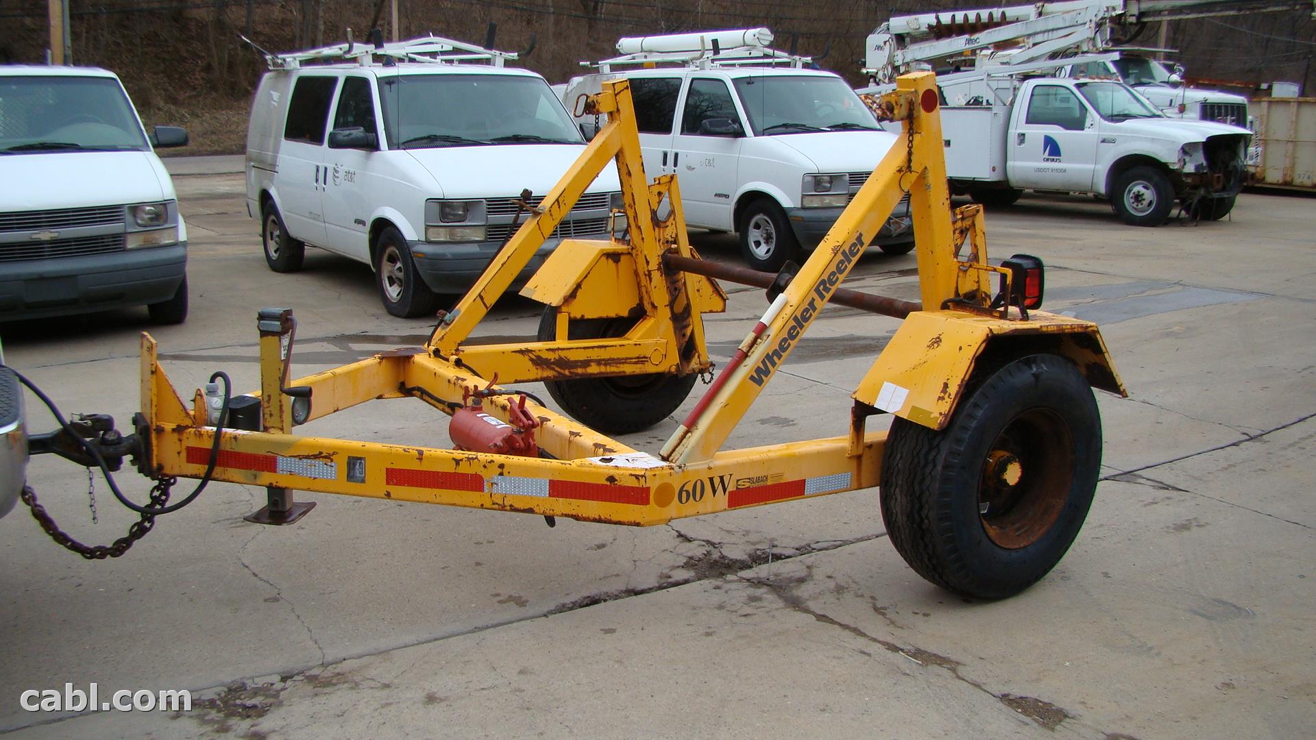 Wheeler Reeler I60 Hydraulic Cable Reel Trailer