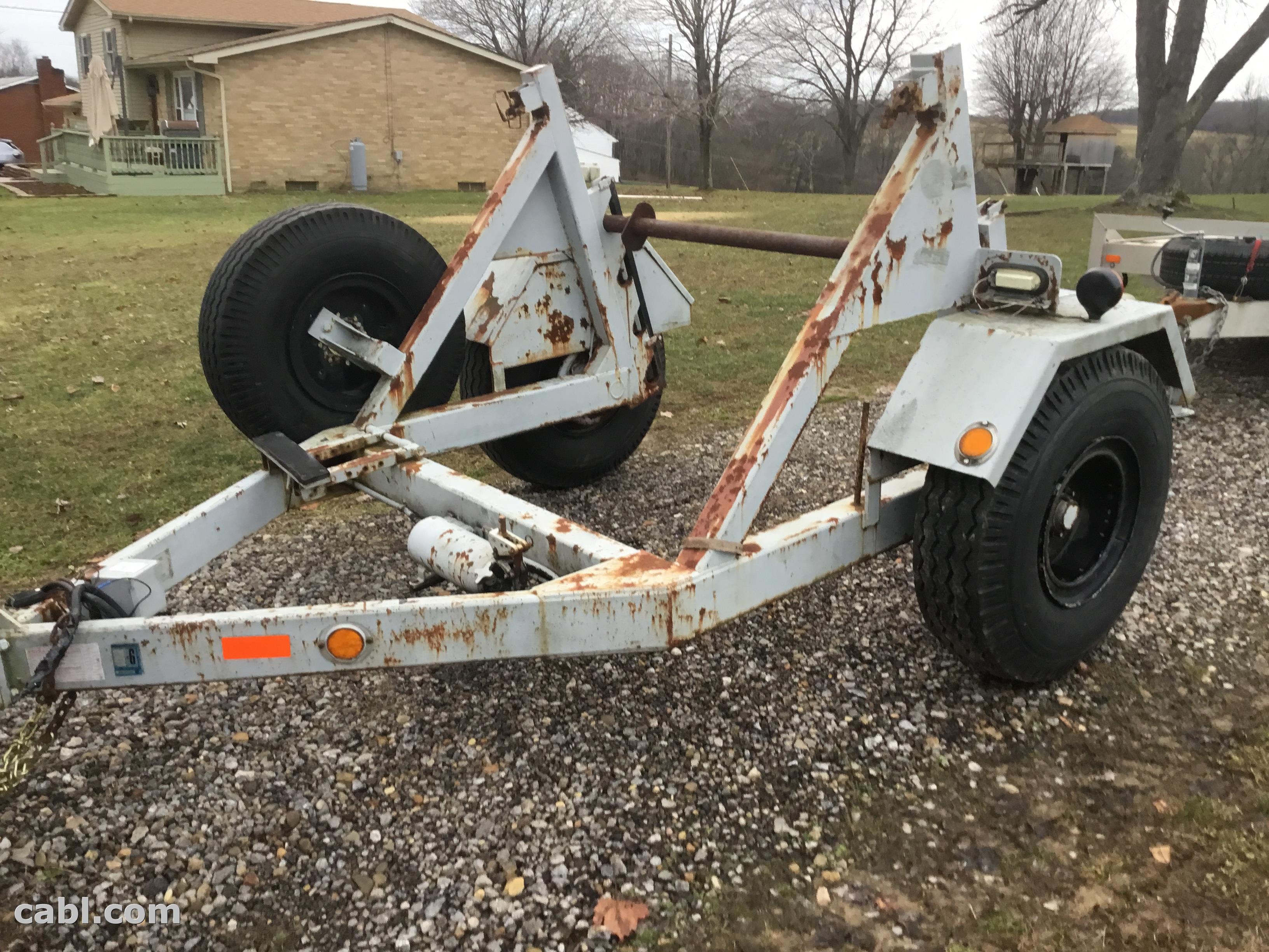 Wheeler Reeler I85 Hydraulic reel trailer