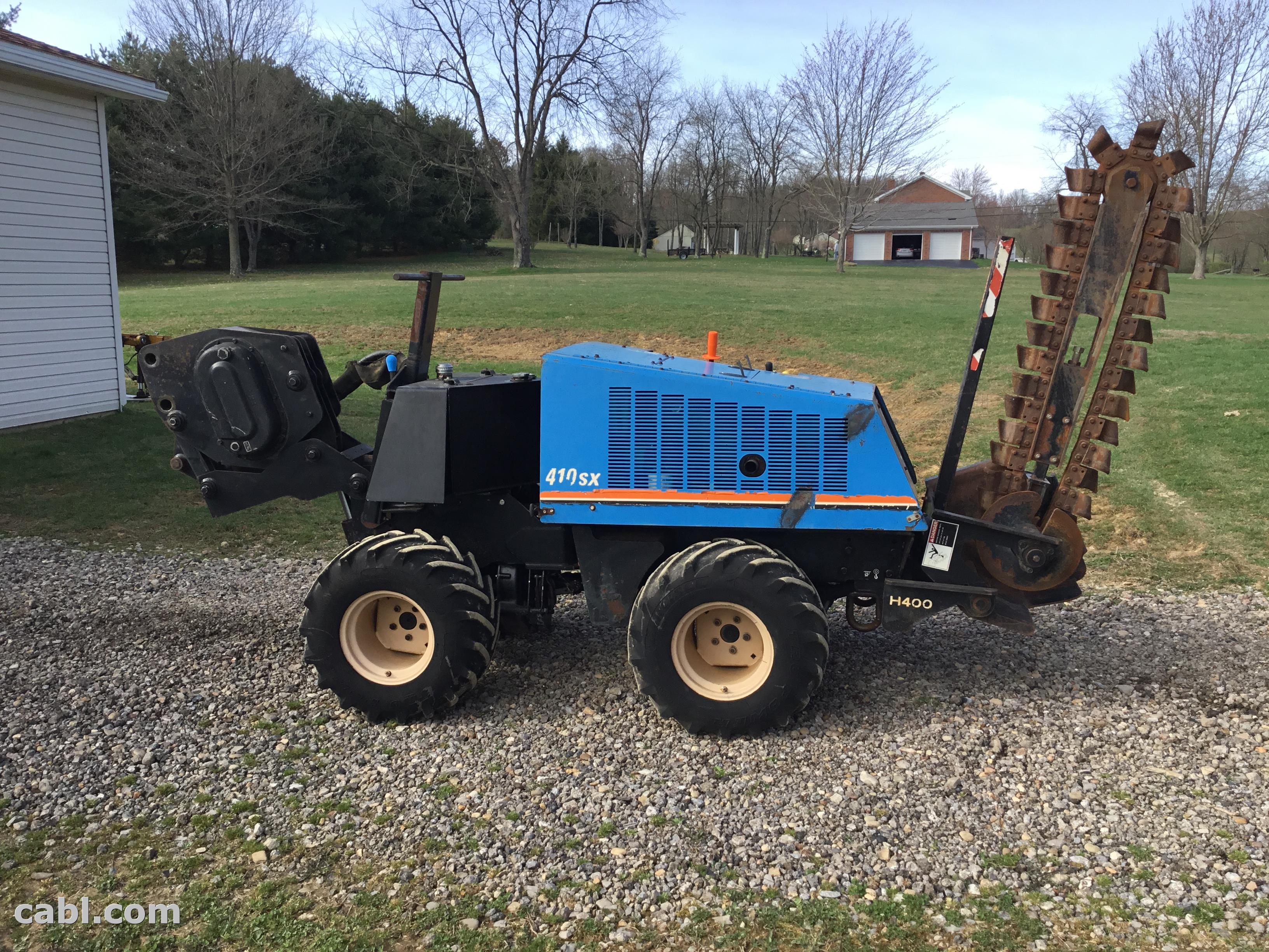 2005 Ditch Witch 410SX Trencher Vibratory Plow
