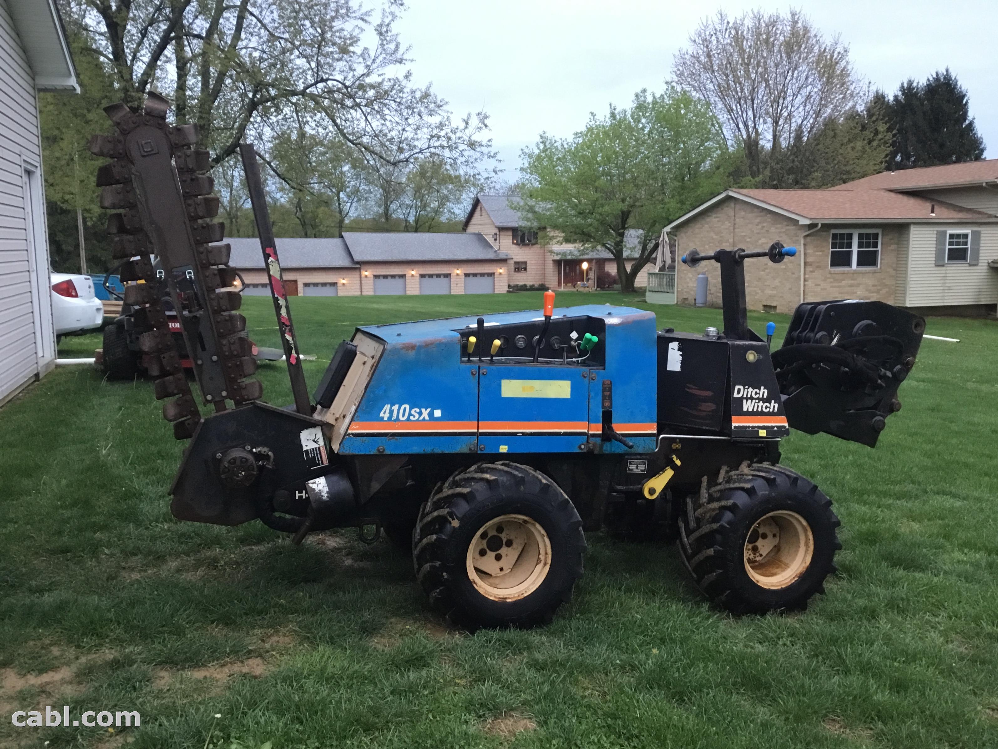 Ditch Witch 410SX Trencher Vibratory Plow