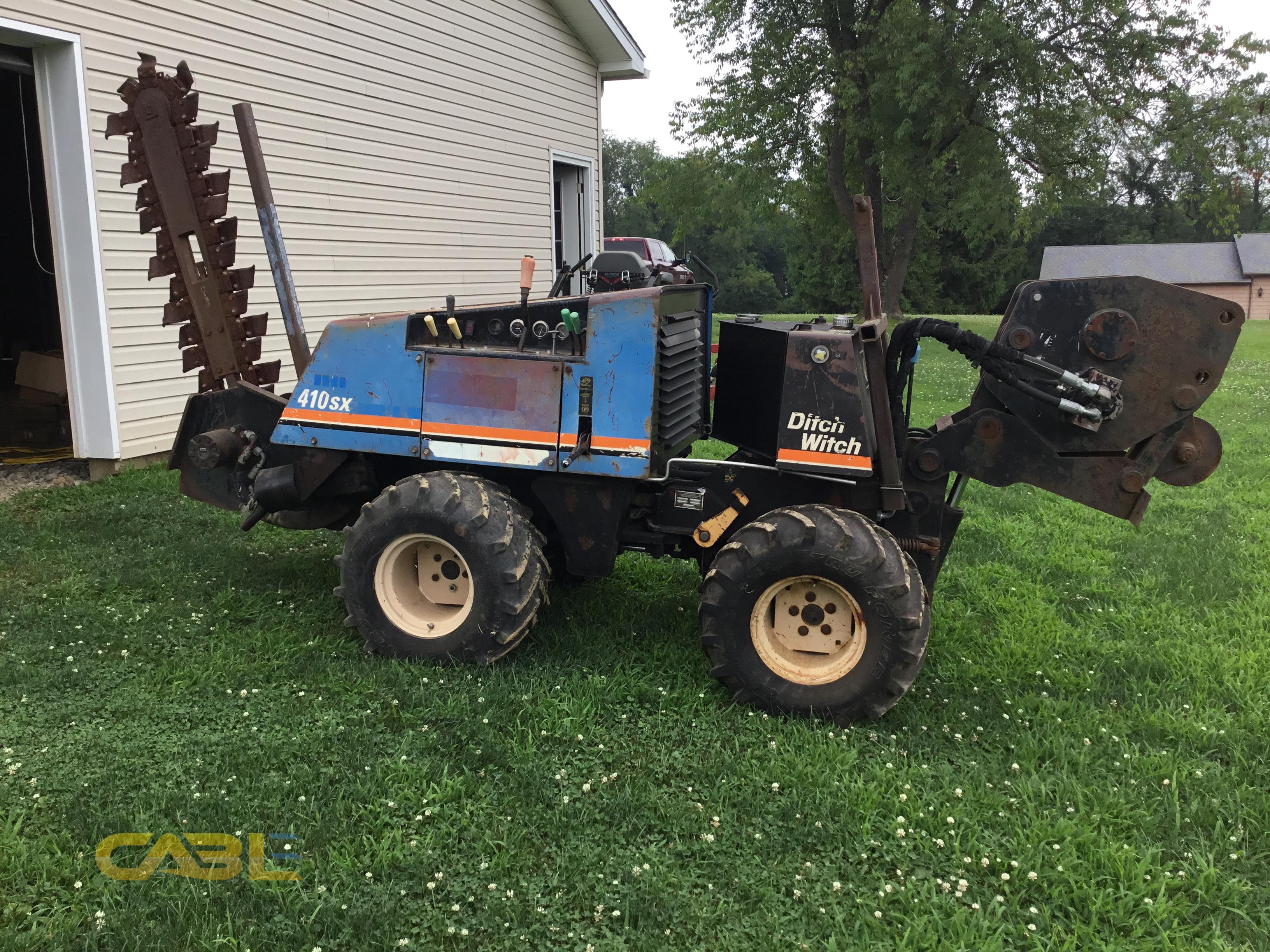 Ditch Witch 410SX Trencher Vibratory Plow