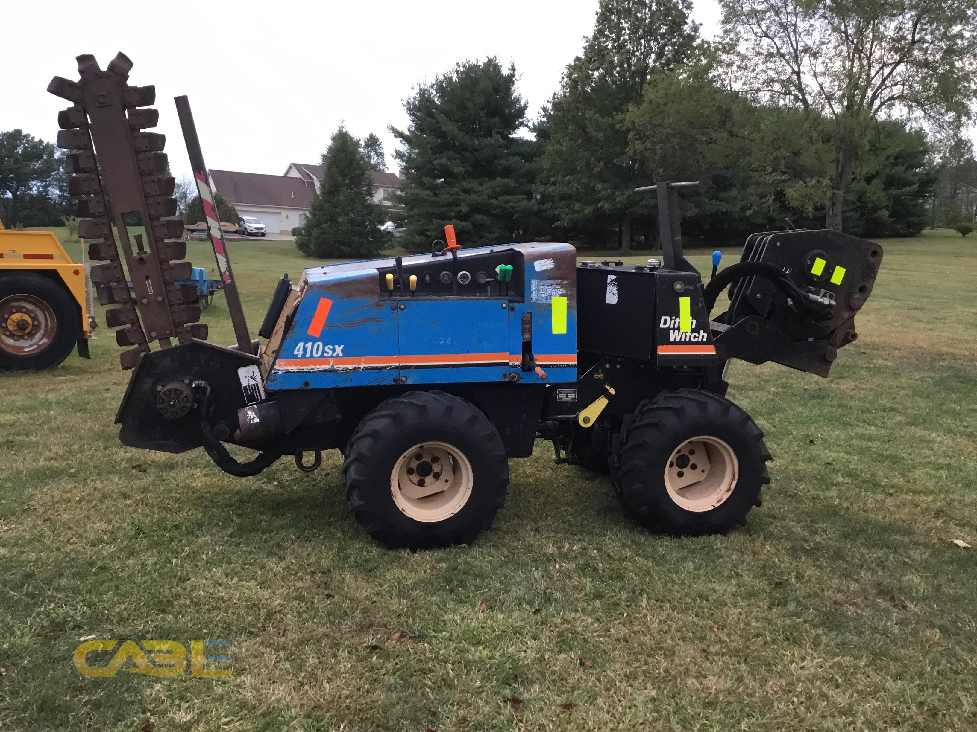 Ditch Witch 410SX Trencher Vibratory Plow