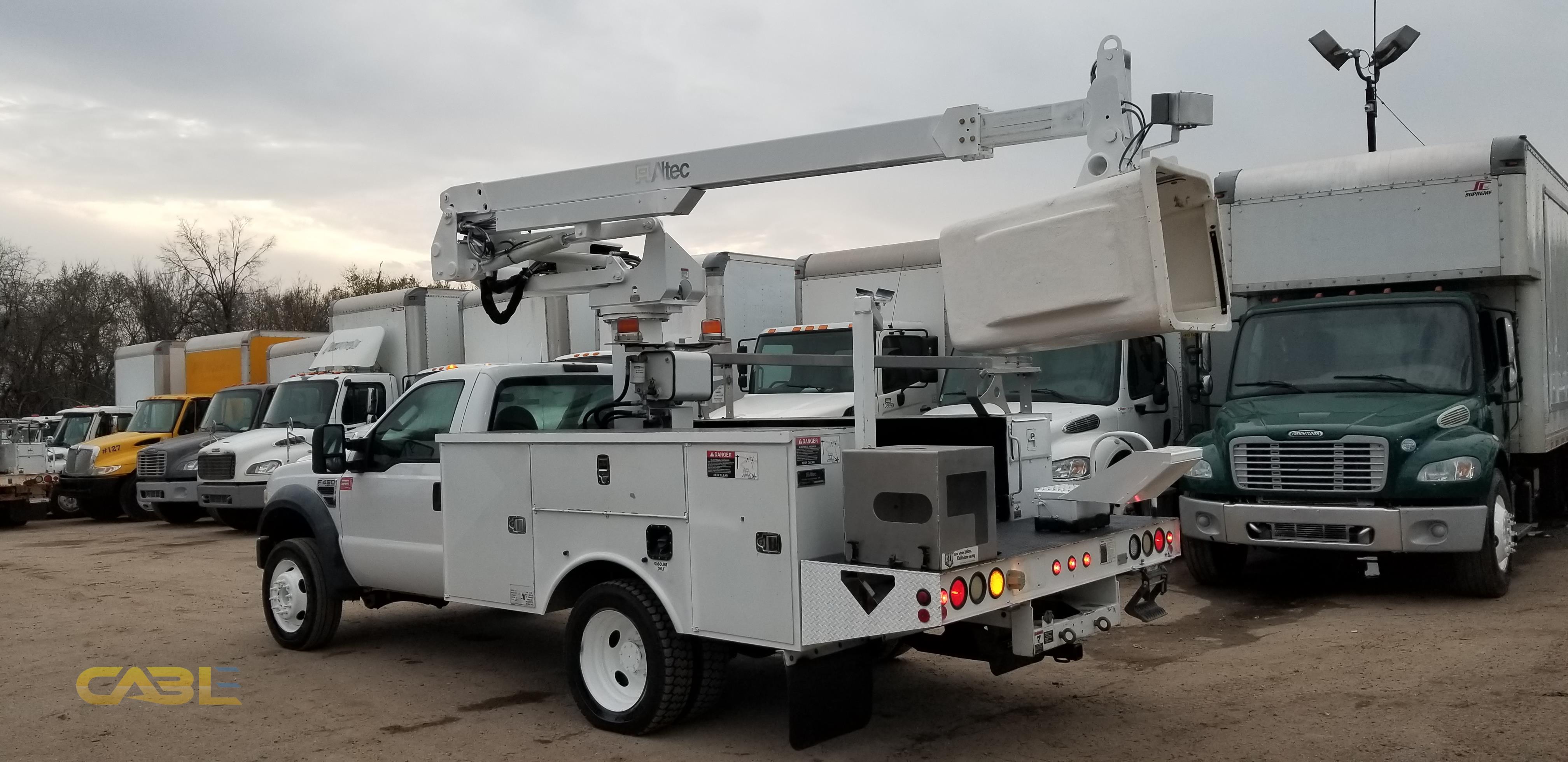 2008 Ford f450 43 ft bucket truck