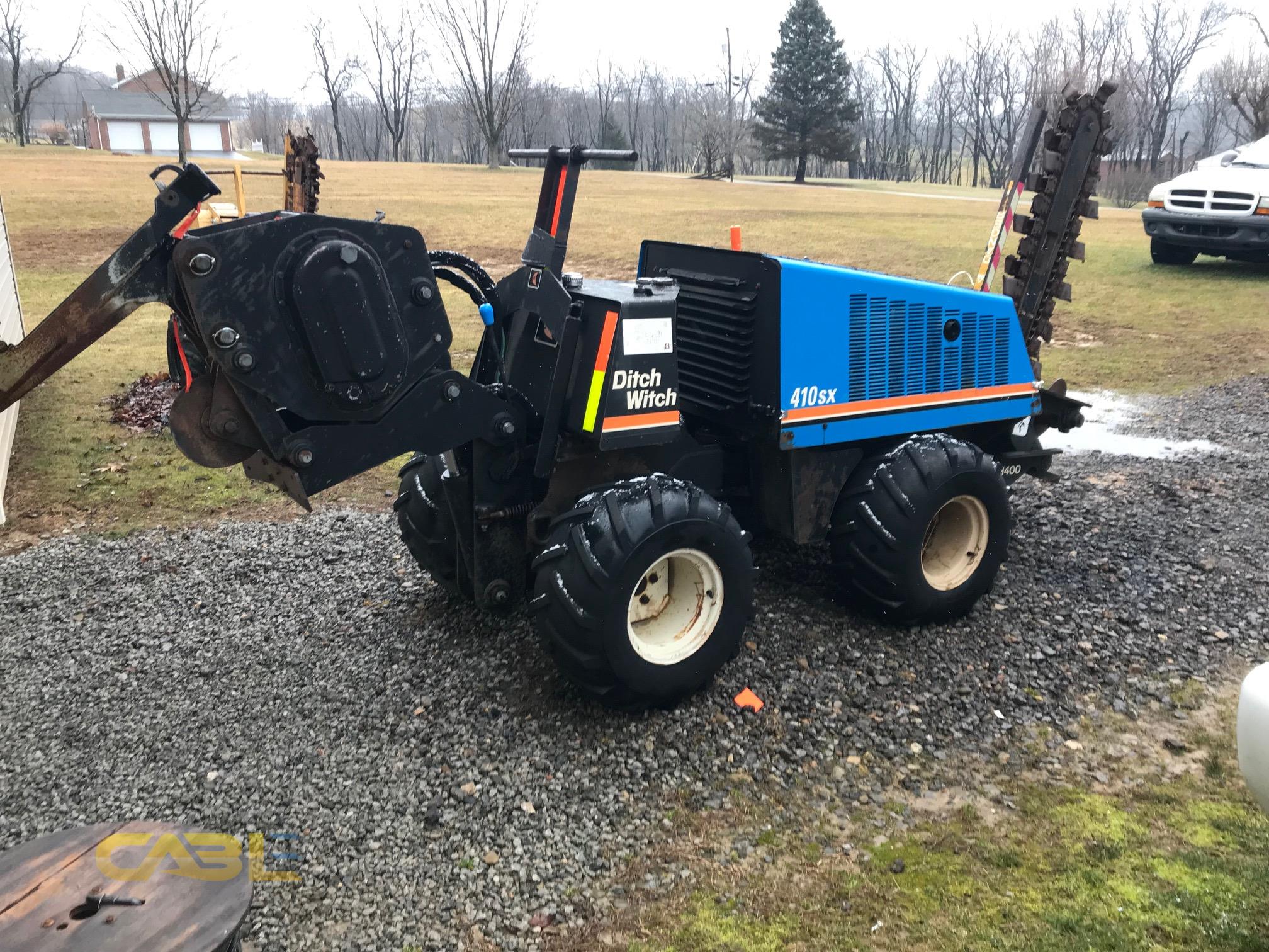 Pictures (Ditch Witch 410SX Trencher / Trailer Package)