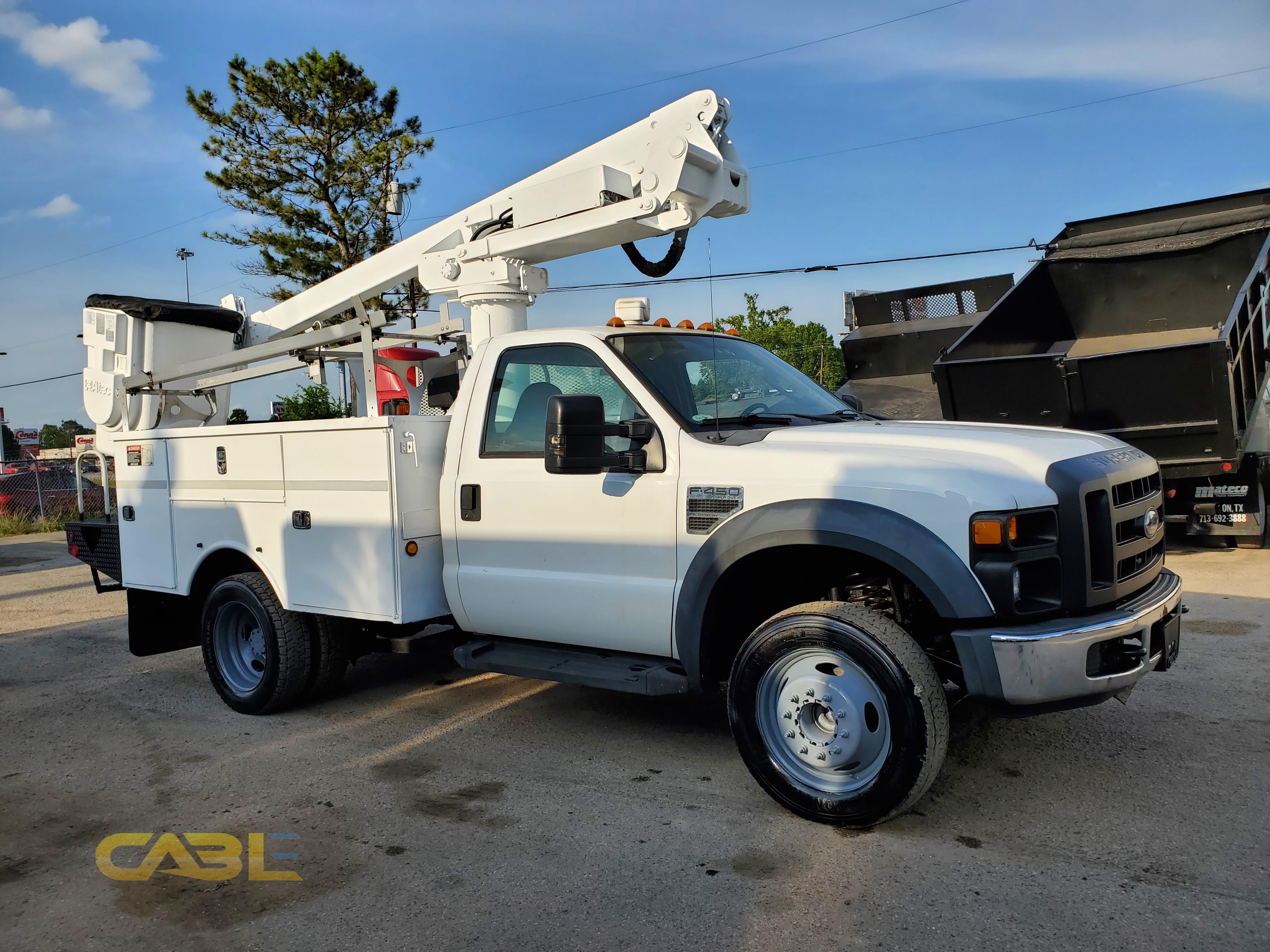 2008 Ford f450 42 feet bucket truck