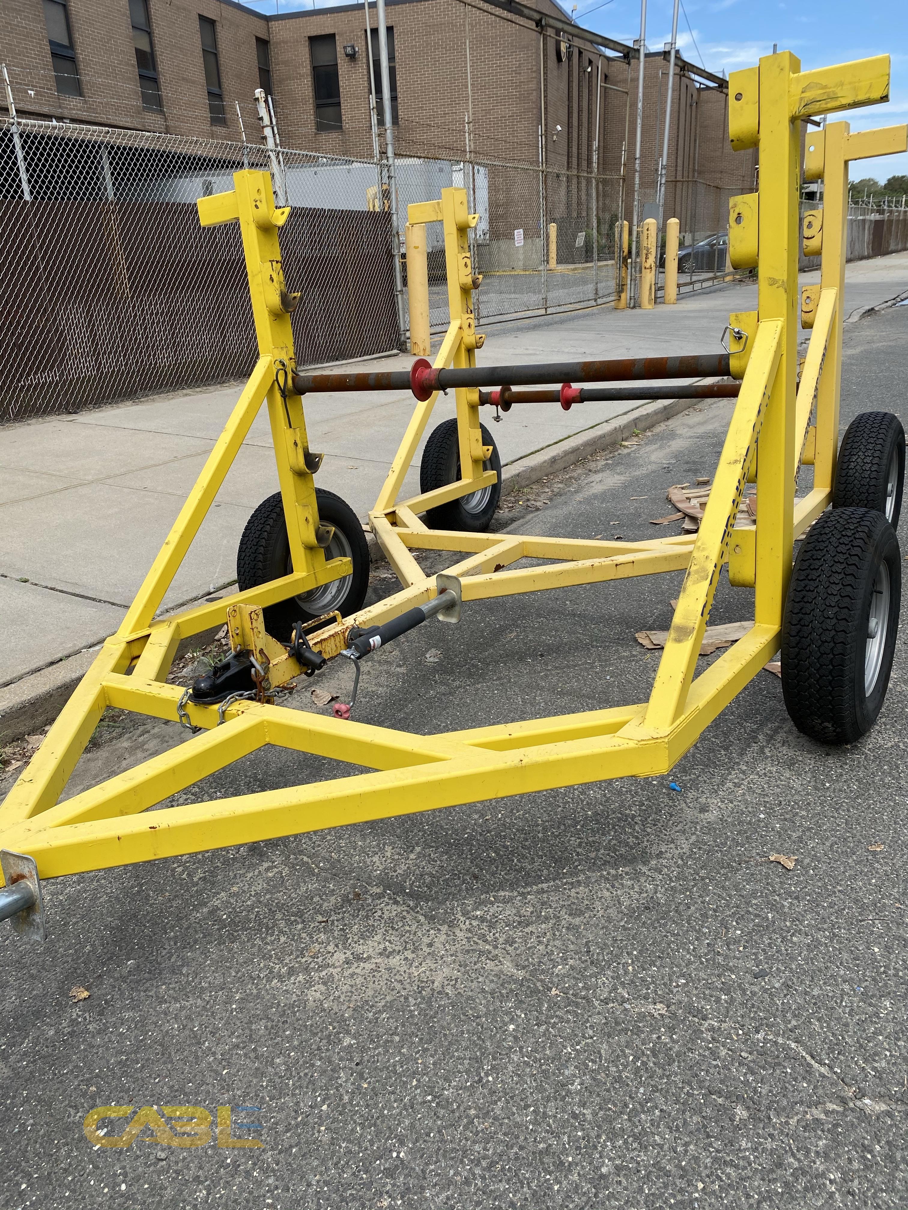 Cable reel trailer
