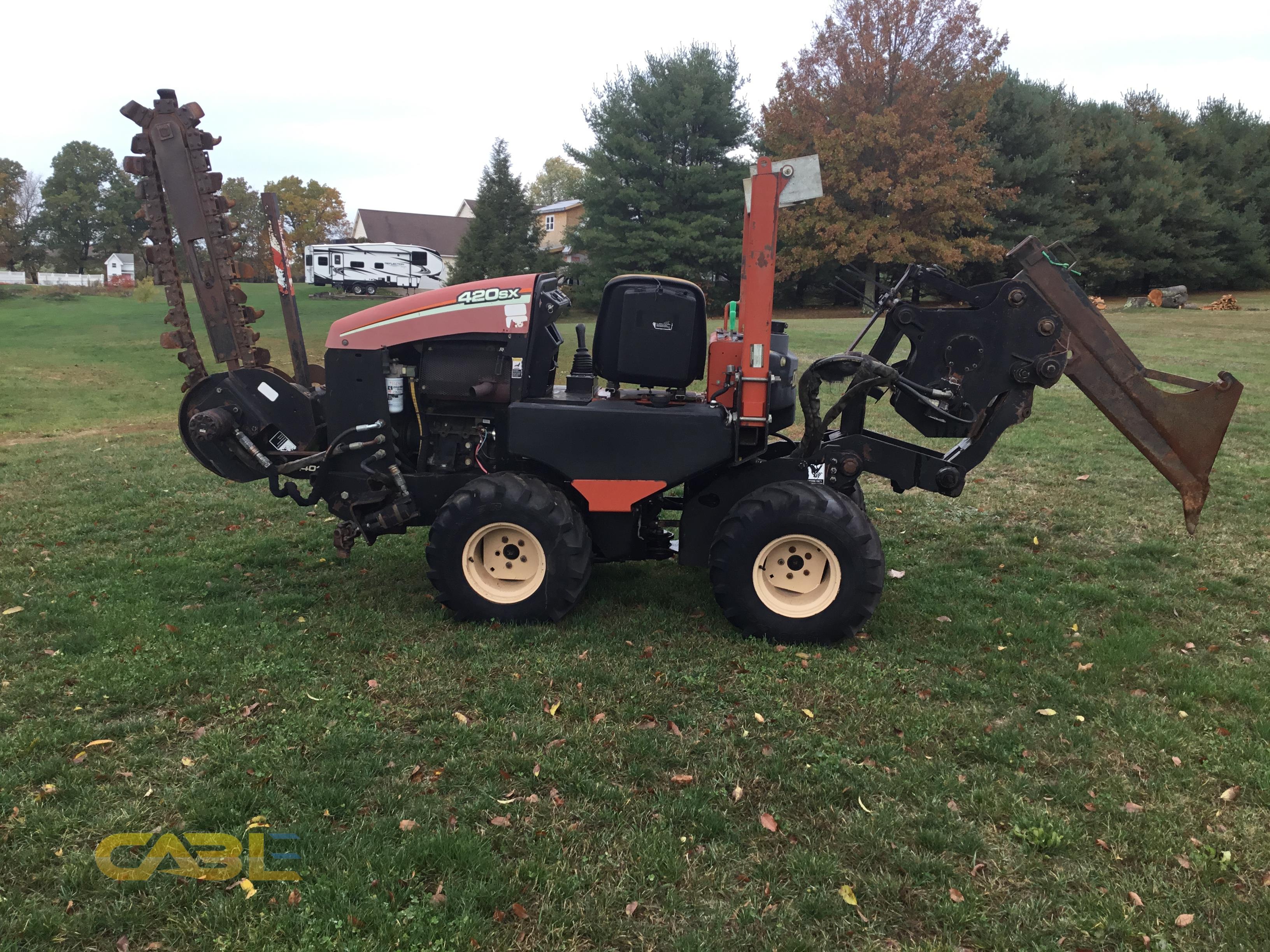 Pictures (2007 Ditch Witch 420SX Trencher Vibratory Plow)