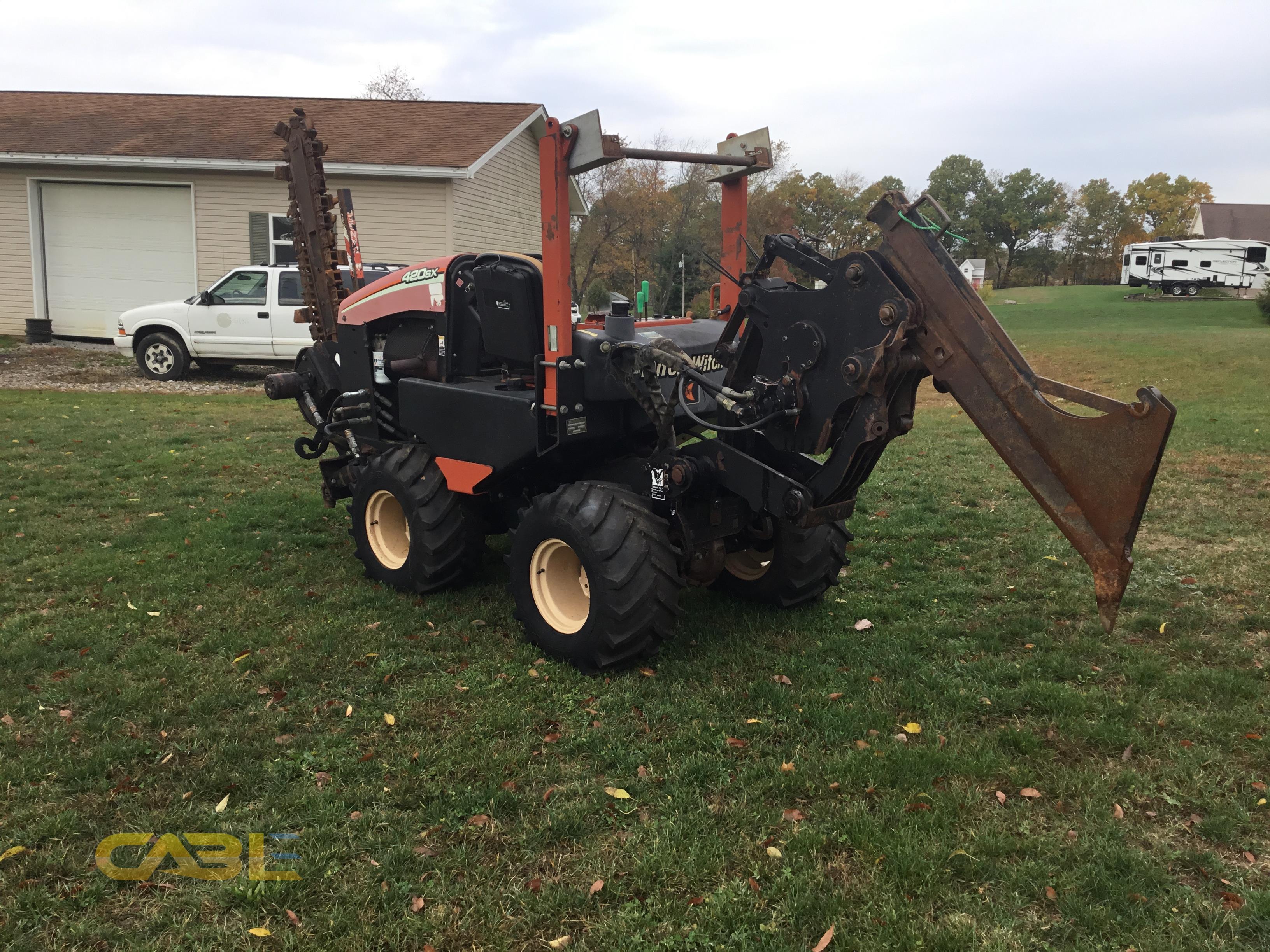 Pictures (2007 Ditch Witch 420SX Trencher Vibratory Plow)