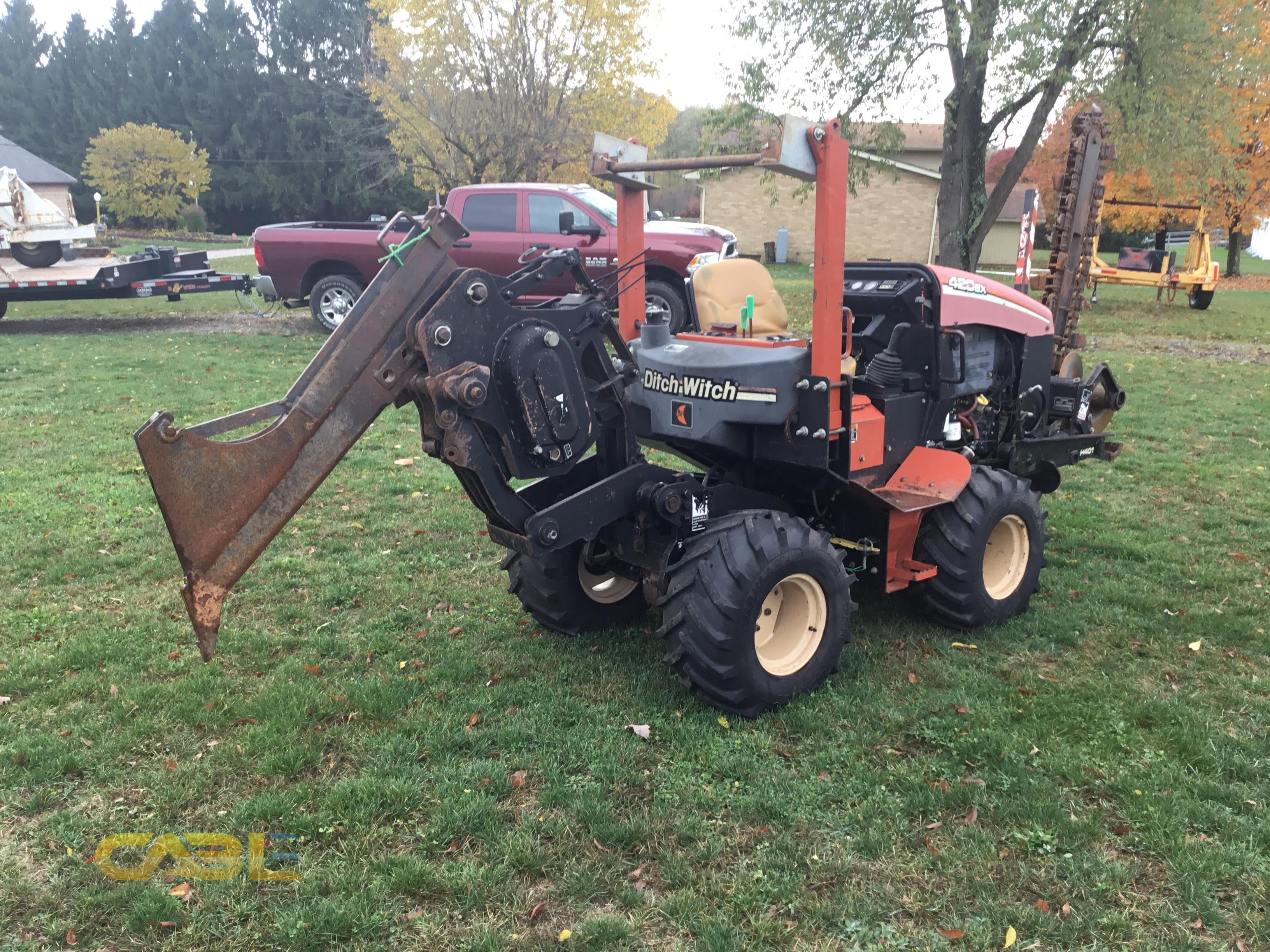 Pictures (2007 Ditch Witch 420SX Trencher Vibratory Plow)